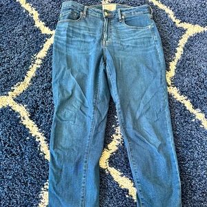 Everlane Curvy High Rise Skinny Jeans